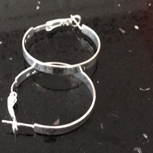 Sterling Silver Hoops